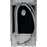Ⓜ️🔵🔵🔵👌 Whirlpool WSIC 3M17 - Lavastoviglie SLIM incasso 45cm, colore ARGENTO, 10 coperti, Nuova classe F