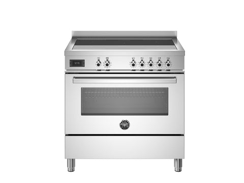 Ⓜ️🔵🔵🔵 BERTAZZONI PRO95I1EXT - Cucina con piano induzione, 90 cm, INOX, forno elettrico, Classe A