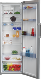 Ⓜ️🔵🔵🔵👌 Beko RSNE445E33XN - Frigorifero monoporta, INOX, Total No-Frost, 445 litri, Nuova classe energetica F