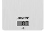 Ⓜ️🔵🔵🔵 Beper 90.131 - Bilancia da cucina elettronica, ACCIAIO INOX
