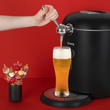 Ⓜ️🔵🔵🔵👌 H.Koenig BW1688 - Spillatrice di birra, refrigera e conserva il fusto fino a 30 giorni, Compatibile con tutti i fusti pressurizzati e non pressurizzati da 6 litri, inclusi Heineken®