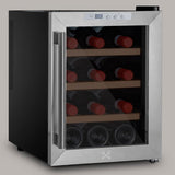 Ⓜ️🔵🔵🔵 LES PETITS CHAMPS CAVS12 - [📦🚨Spedizione immediata!🚚💨] Cantinetta per 12 bottiglie, 3 ripiani in legno, No-Frost, vetro anti-UV, SILENZIOSA, SISTEMA ANTIVIBRAZIONE