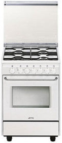 Ⓜ️🔵🔵🔵👌 LA GERMANIA FTR664GXT - Cucina acciaio inox, 4 fuochi gas, forn  – Fratelli Mugnaini