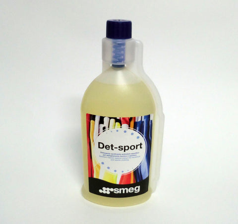 Smeg Home Care DET-SPORT - Detersivo liquido per lavatrice specifico per abbigliamento sportivo, 1 litro