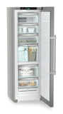 Ⓜ️🔵🔵🔵 Liebherr FNsdd 5297 - Congelatore verticale, Acciaio SmartSteel / Silver, NoFrost, 277 litri, 186x60 cm, Nuova classe D