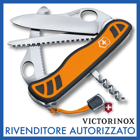 Ⓜ️🔵🔵🔵 VICTORINOX HUNTER XT GRIP - Coltellino multiuso progettato specificamente per i cacciatori e per l'aria aperta