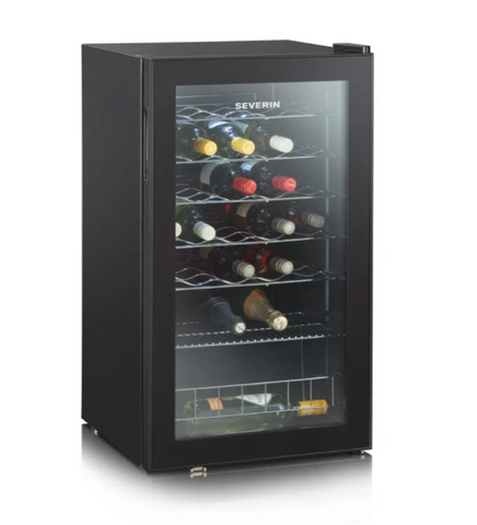 Ⓜ️🔵🔵🔵👌 SEVERIN KS 9894 - Cantinetta frigo per vino, 33 bottiglie, classe G