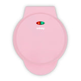 Ⓜ️🔵🔵🔵 Weasy KID400 - Piastra rosa per dolcetti con 4 stampi differenti intercambiabili (donut, waffle, cupcakes o muffin)