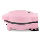 Ⓜ️🔵🔵🔵 Weasy KID400 - Piastra rosa per dolcetti con 4 stampi differenti intercambiabili (donut, waffle, cupcakes o muffin)
