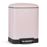 Ⓜ️🔵🔵🔵 Les Collectors N°678 - [📦🚨Spedizione immediata!🚚💨] Pattumiera da bagno a pedale in ACCIAIO INOX, colore ROSA opaco, 6L