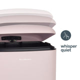 Ⓜ️🔵🔵🔵 Les Collectors N°678 - [📦🚨Spedizione immediata!🚚💨] Pattumiera da bagno a pedale in ACCIAIO INOX, colore ROSA opaco, 6L