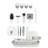 Ⓜ️🔵🔵🔵 H.Koenig PAW400 - TOELETTATORE PER CANI e GATTI, aspiratore e Kit di toelettatura e tosatura per animali domestici, 5 ACCESSORI