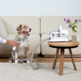 Ⓜ️🔵🔵🔵 H.Koenig PAW400 - TOELETTATORE PER CANI e GATTI, aspiratore e Kit di toelettatura e tosatura per animali domestici, 5 ACCESSORI