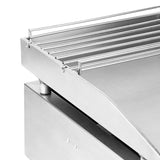 Ⓜ️🔵🔵🔵 H.Koenig PLX920 - Piastra a gas ALTISSIMA QUALITÀ, acciaio INOX, piastra pesante alto spessore, 2 bruciatori, fuochi ad U