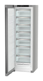 Ⓜ️🔵🔵🔵 Liebherr SFNsde 5227 - Congelatore verticale, Acciaio SmartSteel / Silver, NoFrost, 277 litri, 186x60 cm, Nuova classe E