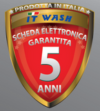 Ⓜ️🔵🔵🔵 SanGiorgio F714DIR - Lavatrice ROSSA, Made in Italy, 5 ANNI GARANZIA su scheda elettronica, MOTORE INVERTER, 7kg, centrifuga 1400 giri, 51cm, Nuova classe D (ex A+++)
