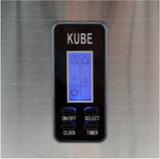 Ⓜ️🔵🔵🔵 H.Koenig KB15 - Macchina per il ghiaccio, ACCIAIO INOX, 3,3 litri, 150W