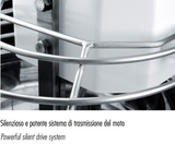 Ⓜ️🔵🔵🔵👌 Tre Spade impastatrice SKM-47 75400 - Impastatrice a spirale da 47 litri, qualità professionale, Made in Italy