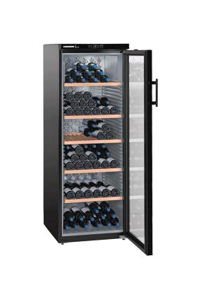Ⓜ️🔵🔵🔵👌 Liebherr WKb 4212 - Cantina vini climatizzata, 200 bottiglie, Filtro ai carboni attivi, Illuminazione interna, 402 litri, 165x60 cm, classe G