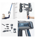 Ⓜ️🔵🔵🔵 H.Koenig UP680 - Aspirapolvere POWERCLEAN 2 in 1 senza fili, MEGA KIT ACCESSORI
