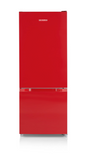 🔵🔵🔵👌 SEVERIN KGK 8972 - Frigorifero combinato Low Frost, ROSSO, 206 litri, 55 cm, porte reversibili, Nuova classe energetica E