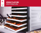 Ⓜ️🔵🔵🔵 Tre Spade ATACAMA PRO DELUXE INOX - Essiccatore, qualità professionale, 6 cassetti in acciaio inox, struttura in acciaio inox e nylon caricato, superficie totale 5.500 cm quadrati, Made in Italy