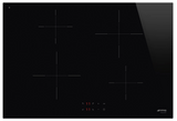 Ⓜ️🔵🔵🔵 Smeg SI2741D - Piano di cottura a induzione, Nero, 70/ 75 cm, Estetica Universale