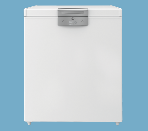 Ⓜ️🔵🔵🔵 Beko HS14540N - Congelatore orizzontale, bianco, largo 76 cm, Nuova classe energetica E