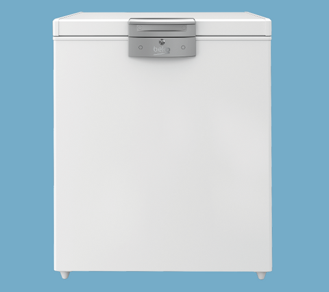 Ⓜ️🔵🔵🔵👌 Beko HS14540N - Congelatore orizzontale, bianco, largo 76 cm, Nuova classe energetica E