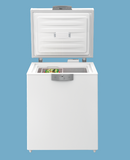 Ⓜ️🔵🔵🔵 Beko HS14540N - Congelatore orizzontale, bianco, largo 76 cm, Nuova classe energetica E