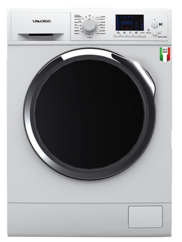 Ⓜ️🔵🔵🔵👌 SanGiorgio F1014DI8C - Lavatrice 10 kg inverter, MADE IN ITALY, GARANZIA 5 ANNI SU SCHEDA ELETTRONICA, centrifuga 1400 giri, Nuova classe B