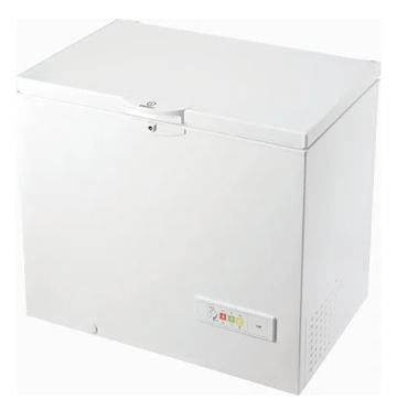 Ⓜ️🔵🔵🔵 Indesit OS 1A 250 2 - Congelatore a pozzetto, libera installazione, bianco, 252 litri, Classe A+