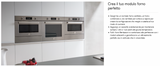 Ⓜ️🔵🔵🔵 BERTAZZONI F605PROGKX - Forno incasso, GAS, 60cm, acciaio inox, 5 funzioni, grill gas, Serie Professional