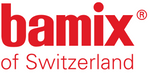 Ⓜ️🔵🔵🔵 bamix SwissLine rosso con croce BX SL RD - Kit completo di mixer con supporto da banco, caraffa da 1 litro, set di fruste/lame e Processor, GARANZIA A VITA