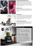 Ⓜ️🔵🔵🔵 VITAMIX ASCENT 2300 INTERLOCK BLACK - Power blender altissime prestazioni, GARANZIA 10 ANNI sul motore