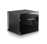 Ⓜ️🔵🔵🔵 Vitrifrigo TD45 - Minibar a cassetto termoelettrico, SUPERSILENZIOSO, pannello porta nero specchiato