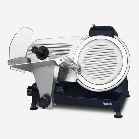 Affettatrice Elettrica Domestica OSTBA - Lama 19 Cm Acciaio Inox, 200W, Spessore Regolabile Fino A 15 Mm
