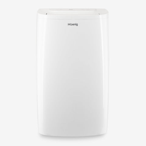 Ⓜ️🔵🔵🔵 H.Koenig KOL7812 - Climatizzatore portatile Reversible+, condizionatore SUPERSILENZIOSO con FUNZIONE SONNO, funzione addizionale riscaldamento e deumidificatore, classe A