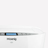 Ⓜ️🔵🔵🔵 H.Koenig KOL6812 - Climatizzatore portatile Silent+, condizionatore SUPERSILENZIOSO con FUNZIONE SONNO, funzione addizionale deumidificatore, classe A