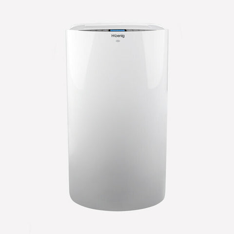 Ⓜ️🔵🔵🔵 H.Koenig KOL6812 - Climatizzatore portatile Silent+, condizionatore SUPERSILENZIOSO con FUNZIONE SONNO, funzione addizionale deumidificatore, classe A