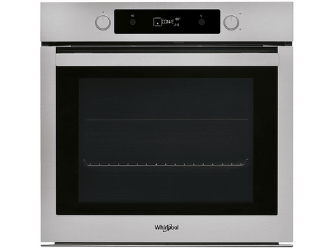 Ⓜ️🔵🔵🔵👌 Whirlpool OAKZ9 156 P IX - Forno incasso PIROLITICO, INOX E TRIPLO VETRO, programma PIZZA, 60cm, Classe A