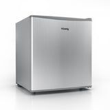 Ⓜ️🔵🔵🔵👌 H.Koenig FGX490 - Mini frigo COMPATTISSIMO con CELLETTA FREEZER, a posa libera, colore SILVER/ARGENTO, volume 45 litri, altezza 51 cm, Nuova classe energetica E