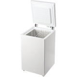 Ⓜ️🔵🔵🔵👌 Indesit OS 1A 100 2 - Congelatore a pozzetto, libera installazione, bianco, 97 litri totali, Nuova classe F (ex A+)