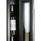 Ⓜ️🔵🔵🔵👌 Dunavox DAUF-9.22SS - Cantina vini per 9 Bottiglie bordolesi standard, acciaio inox, GARANZIA 3 ANNI