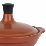 Ⓜ️🔵🔵🔵 H.Koenig TAJ4 - Pentola elettrica in VERA TERRACOTTA, per tajine e couscous, 4 litri